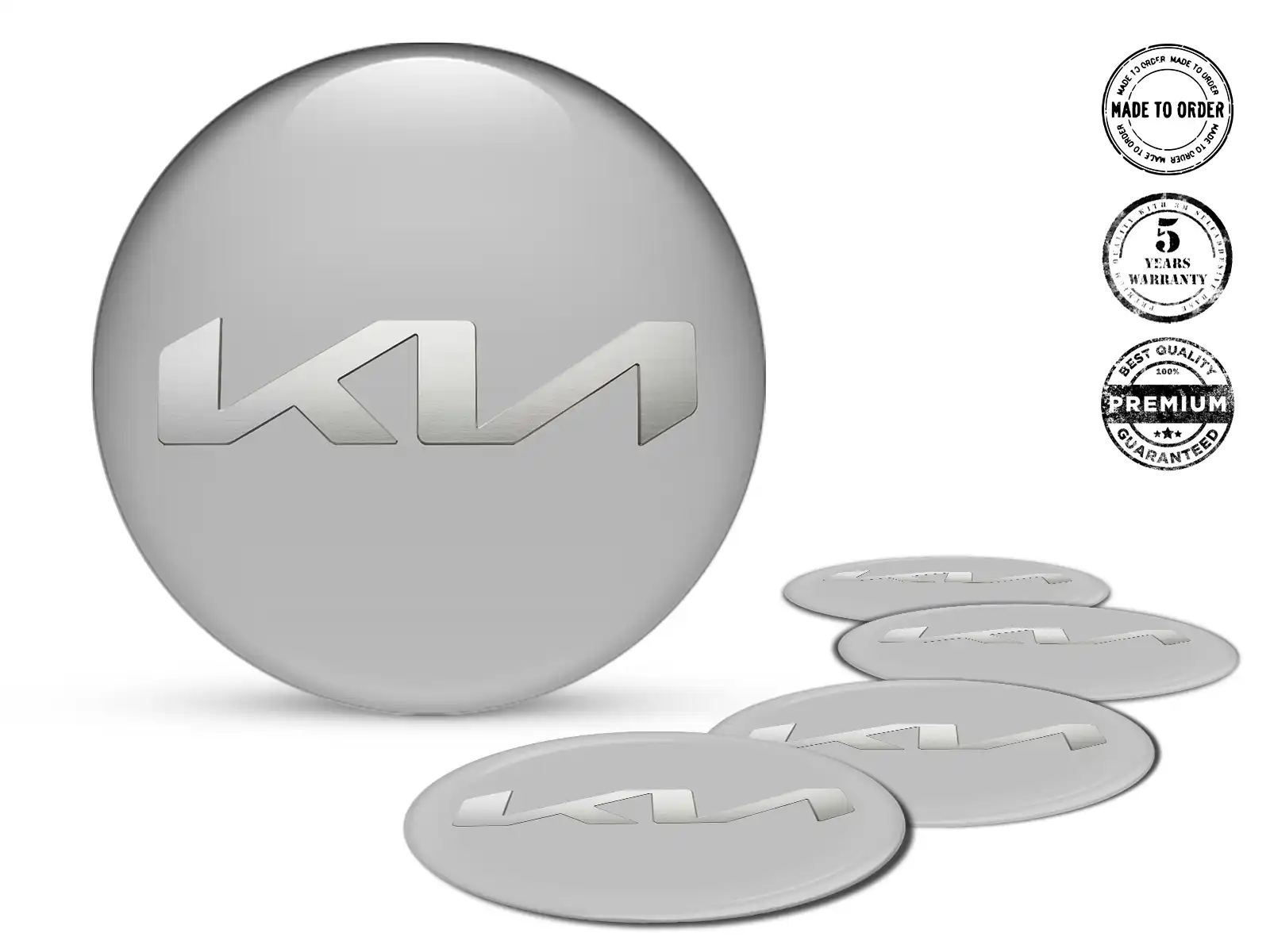 KIA Individuelle Dome Aufkleber Premium Radlabels